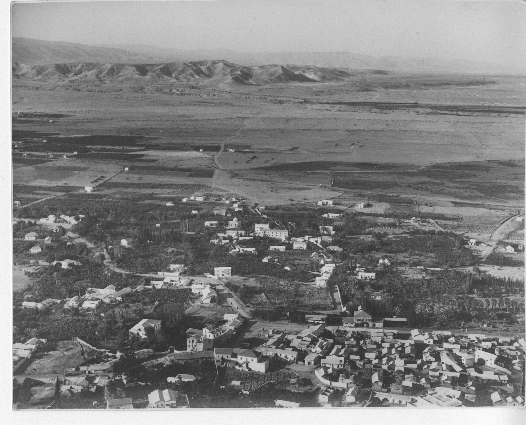 העיר יריחו, בקעת הירדן, תצלום אוויר | תמונה | NNL_ARCHIVE ...