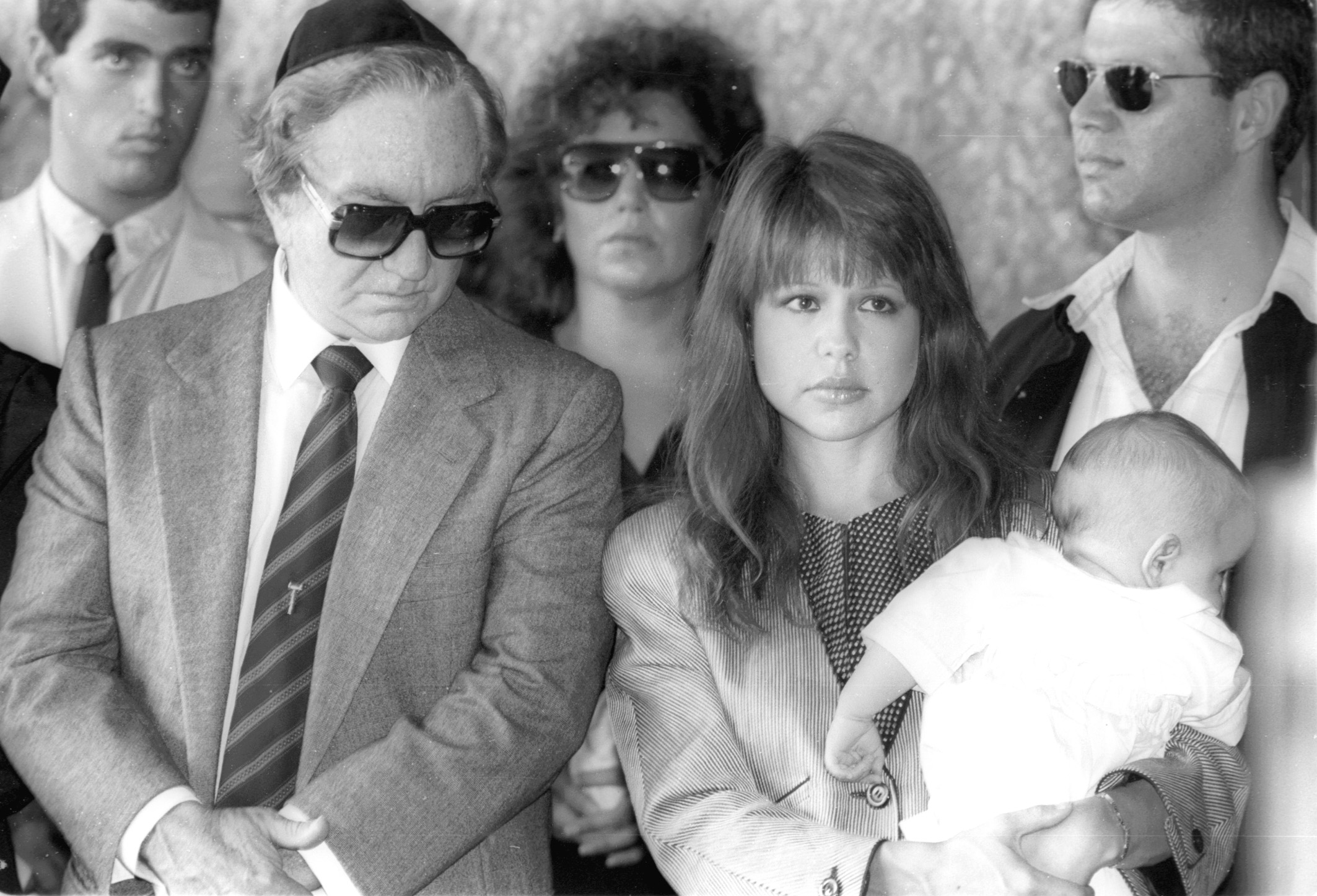 The millionaire Meshulam Riklis and his wife Feya Zadora participating ...