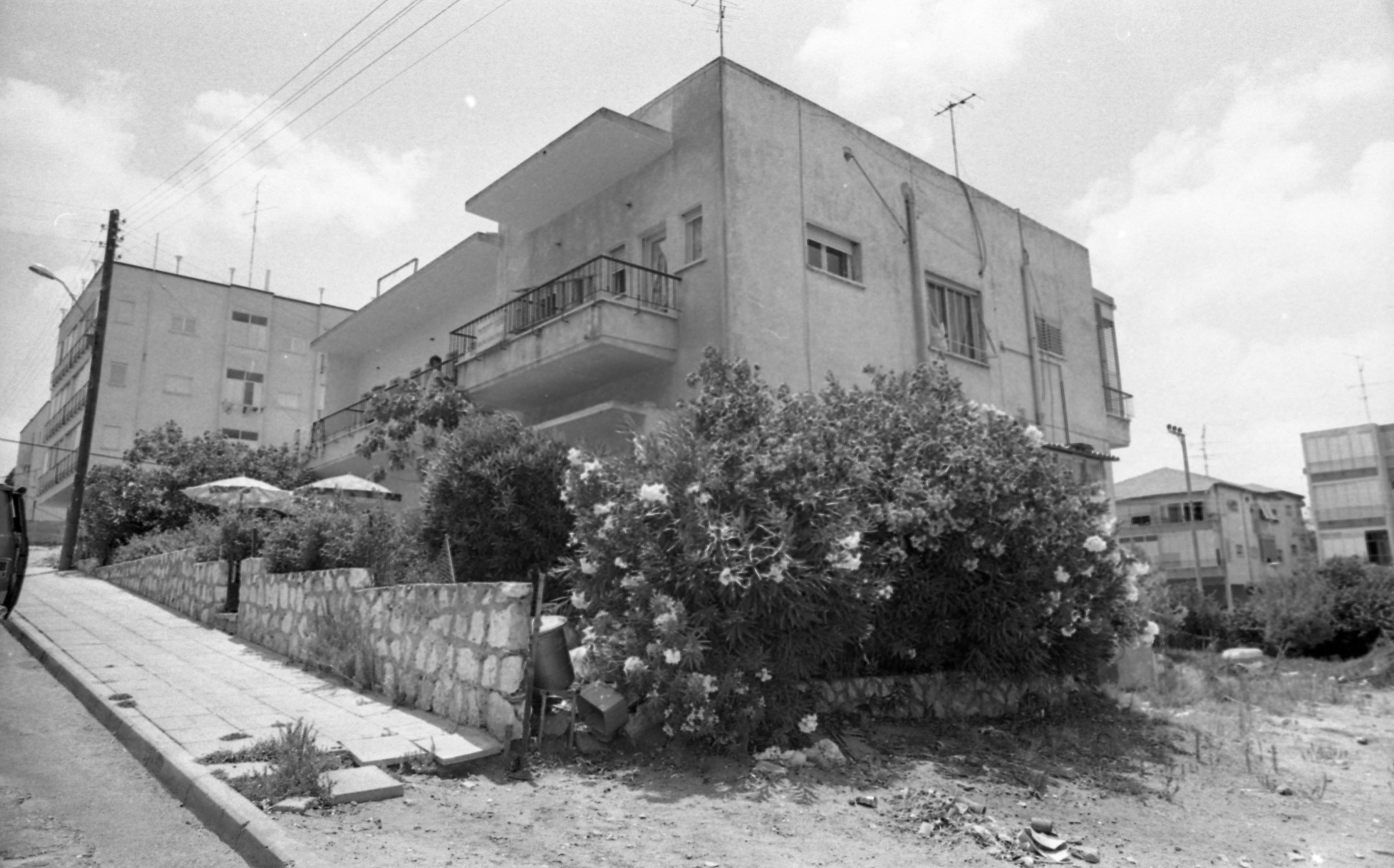 The Eretz Israel Britain Bank in Tel Aviv Photograph