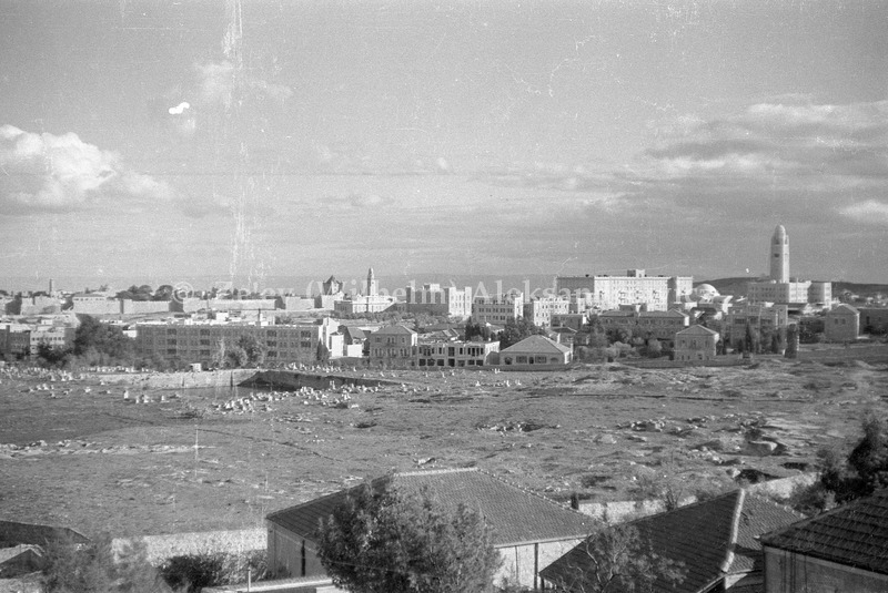 בית הקברות המוסלמי ממילא, ירושלים | תמונה | NNL_ARCHIVE ...