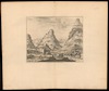 Bergh Sinai of Sint Catryn. Les Monts Sinai et Horeb, en Arabie [cartographic material] / K. Decker fe.