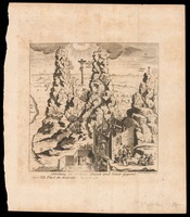 Abbildung des H.Bergs Horeb und Seiner Gegend Zum XIX. Theil des Weltbotts. Numero 417 / Christ. Dietell sc.
