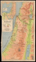 Palästina Entworfen und gezeichnet von Dr. Hugo Herrmann ; herausgeben vom Hauptbureau des Erez Israel (Palestine) foundation fund Keren Hajessod (Palästina-Gründungsfond).