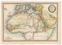 Afrique Septentrionale Par P.Lapie. Gravé par Chamouin. Ecrit par Giraldon.