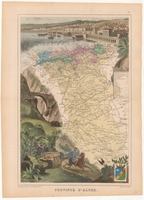 Province D'Alger Dressé par A. Vuillemin.