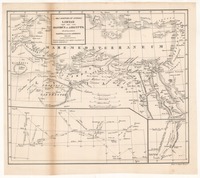 Ora Maritima et Interna Libyae regio una cum Oasibus et Aegypto Accedit peculiaris Oasium ac praesertium Ammonii deliniatio. Nomina sub quibus linea...