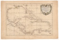 Carte Geo-Hydrographique du Golfe du Mexique et de ses isles Construite d'après les mémoires les plus recens, et assujeties, pour l'emplacement de ces principales positions aux latitudes et longitudes, déterminées par observation / P.P. Choffard fecit.
