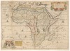 A new mapp of Africa [cartographic material] : designed by Mounsir. Sanson geographr. to the French King. and rendered into English and illustrated with figurs by Richard Blome / F. Lamb sculp.