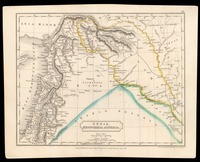 Syria, Mesopotamia, Assyria and c Drawn & engraved by Sidy Hall.