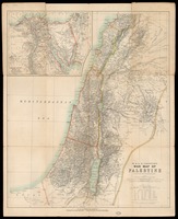 War map of Palestine