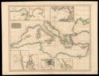 Chart of the Mediterranean Sea