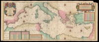 Nouvelle carte generalle de la Mer Mediterranee Dediée a Monseigneur Le Grand Prieur General des Galeres de France / Par Michelot et Bremond.