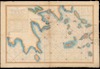 Carte Des Côtes De La Grece depuis Navarin en Morée, jusqu'au Cap Doro au S.E. de Negrepont; Avec la Partie de L'Archipel qui comprend Les Îles Cyclades.