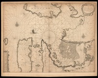Pascaarte van de Golfe van Smyrne als meede de Eylanden Scio ende Metelino...