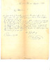 Letter from Dr. A. Hercz in W. Palota [Várpalota] to Ignac Hirschler in Pest, 1868/04/13.