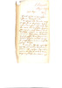 Copy of letter written by Ignac Hirschler in Pest to Dr. Baruch in Nyíregyháza, 1868/03/20.