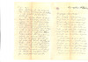 Letter from Dr. Baruch in Nyíregyháza to Ignac Hirschler in Pest, 1868/10/26.