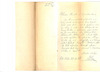Letter from Dr. A. Hercz in W. Palota [Várpalota] to Ignac Hirschler in Pest, 1868/07/23.
