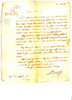 Copy of letter written by Ignac Hirschler in Pest to Dr. Adolf Hercz in W. Palota [Várpalota], 1868/05/16.