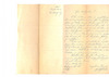 Letter from Sándor Schwáb [?] in Orosháza to Ignac Hirschler in Pest, 1868/06/22.