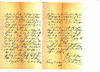 Letter from L. Jellinek in Rechnitz [Rohonc] to Ignac Hirschler in Pest, 1868/04/23.