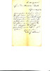 Letter from Schoar [Sauer?] in to Ignac Hirschler in Pest, 1868/11/22.