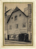 Jewish quarter at Leopoldstadt (Tandelmarktgasse), facade of shop "Resten-Verkauf, Samuel Galizenstein".