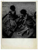 Children sitting at the beach – הספרייה הלאומית