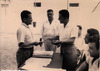 SAP Tunis. Promotions 1957 remise d'un diplome à un soudeur – הספרייה הלאומית