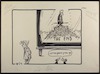 חאפז אל אסד על חורבות עיר [קריקטורה ללא כותרת] – הספרייה הלאומית