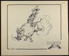 רייגן רוכב על שור [קריקטורה ללא כותרת].