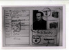 Identity papers: Ernst Karl Israel Elsberg or Elsburg (geb. 13.8.1902) in Oberhausen, Rheintal, 7.2.1939.
