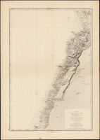 Carte de la côte de Syrie Comprise entre l'ile Rouad et le cap Carmel / d'aprés le travail du Capitaine Mansell.