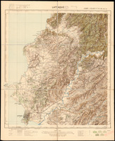 Lattaquié / Dressè, heliogravè et publie par le Service Geograhphique de l'Armée.