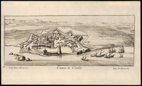 Canea in Candia Ioannes Peeters. delineauit ex. ; Lucas Vorstermans fecit.