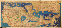 Charta Rogeriana Weltkarte des Idrisi vom Jahr 1154 n.Ch. Wiederhergestellt und herausgegeben von Konrad Miller.