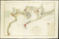 Plan hydrographique de la Baie de Cadiz levé en 1807... / Par A. M. A. Raoul, et A. P.Givry. Dessiné par Givry et Gravé par Bouclet. Ecrit par Besançon.
