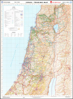 Israel - touring map