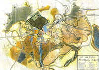 The 1944 scheme zoning plan.