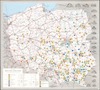 Map of Judaics in Poland [cartographic material] – הספרייה הלאומית