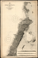 Markhab to Ras en-Nakura Surveyed by Thos.A.Hull...