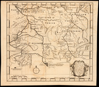 A map of some provinces in Siberia and the borders towards China being an appendage to the map of ye Russian frontiers as surveyd by the Russians 1747 / I.Gibson Sculp.