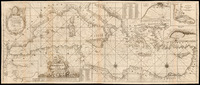 A new chart of the Mediterranean Sea from the originall : done by Mons. Berthelot...with improvements from Capt. Collins.