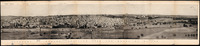 Panorama of modern Jerusalem from the Mount of Olives.
