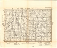 El Themed / Reproduced by 512 (A.Fd.Svy). Coy. R.E. from a Survey of Egypt map. הדפס ע"י מחלקת המדידות 1955.