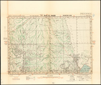 Ras el Naqb / Reproduced by 512 (A.Fd.Svy). Coy. R.E. from a Survey of Egypt map.