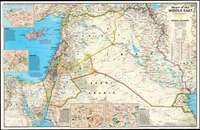 Heart of the Middle East / Produced by National Geographic Maps for National Geographic Magazine.