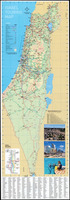 Israel touring map / Blustein maps and more.
