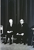 קונרד אדנאואר, קנצלר מערב גרמניה לשעבר, במהלך טקס בישראל – הספרייה הלאומית