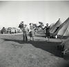 אוהלים במחנה הפליטים של מפוני יפו בכפר הערבי סומיל, לימים חלק ממרכז תל אביב.
